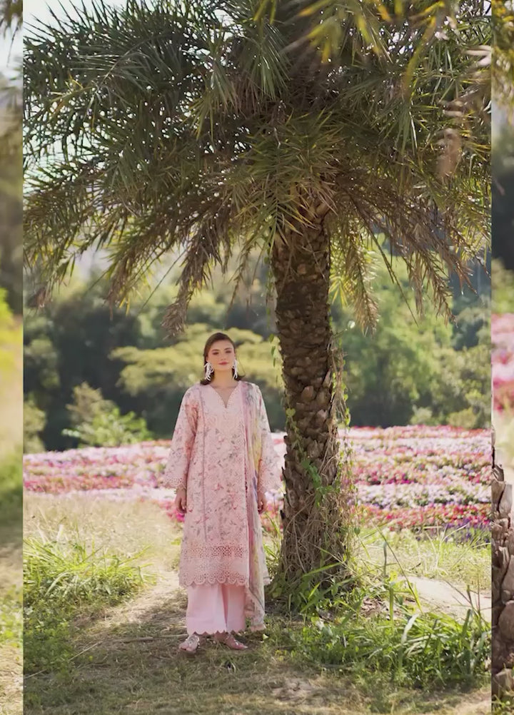 Shezlin by Aabyaan Unstitched Embroidered Chikankari 3 Piece Suit ABY26UCS NAQSH - Eid Collection