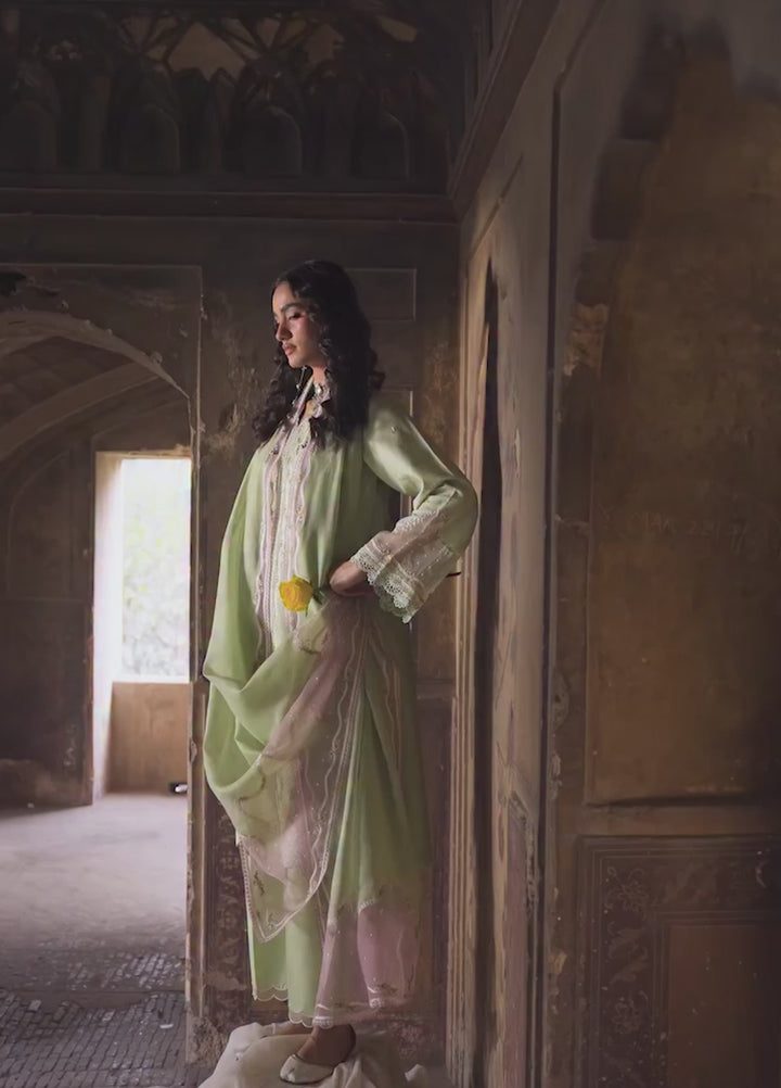 Suroor by Bin Ilyas RTW Embroidered Jacquard Lawn 3 Piece Suit BI26PSL 243A - Festive Collection