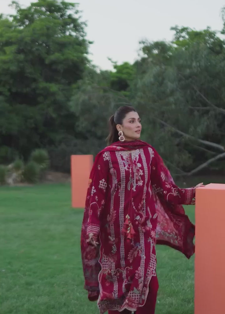 Florent Unstitched Embroidered Lawn 3 Piece Suit FL26ULE FEF-7A - Eid Collection