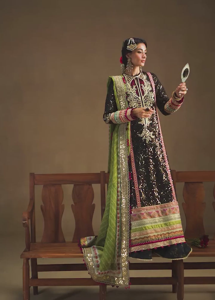 Sable Vogue Unstitched Embroidered Raw Silk 3 Piece Suit SV26UL FC-06-25 - Summer Collection