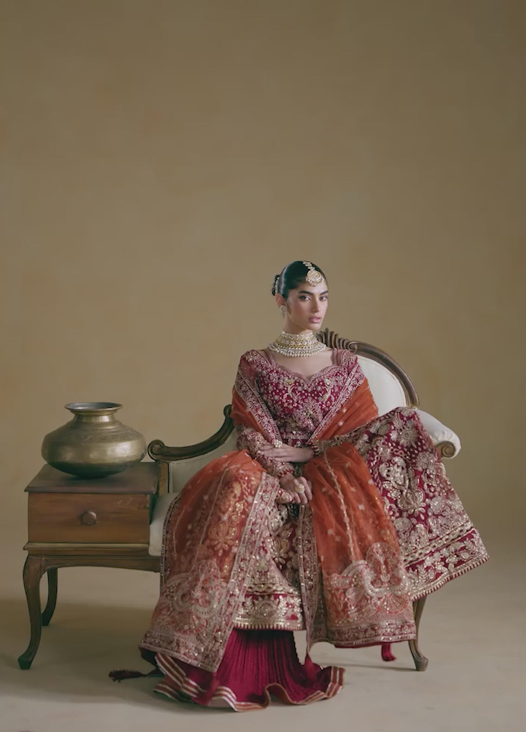 Gulaal Unstitched Embroidered Organza Suits 3 Piece GL25UW JAHARI-WU-10 - Wedding Collection