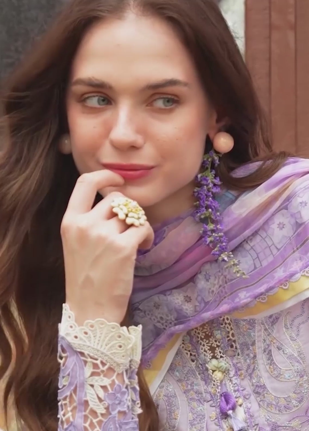 The Secret Garden by Mushq Unstitched Embroidered Lawn 3 Piece Suit MU26USG Velvet Ivy HUNSS260401 - Festive Collection