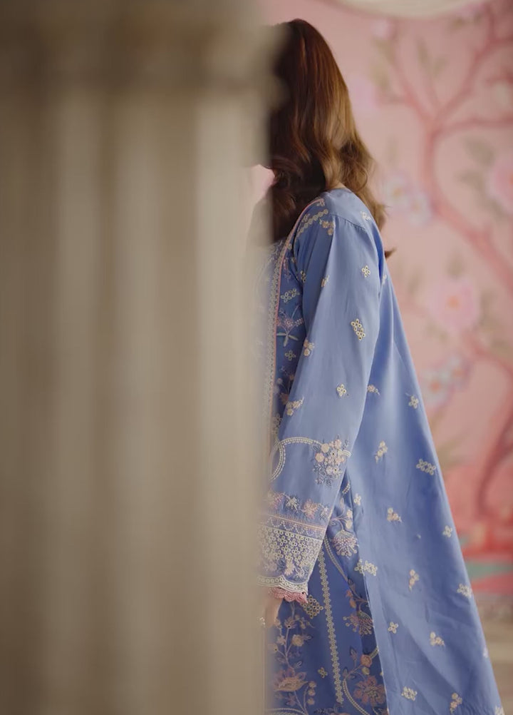 Gulaal Unstitched Embroidered Luxury Lawn 3 Piece Suit GL26USL ISMER LL-17 - Festive Collection