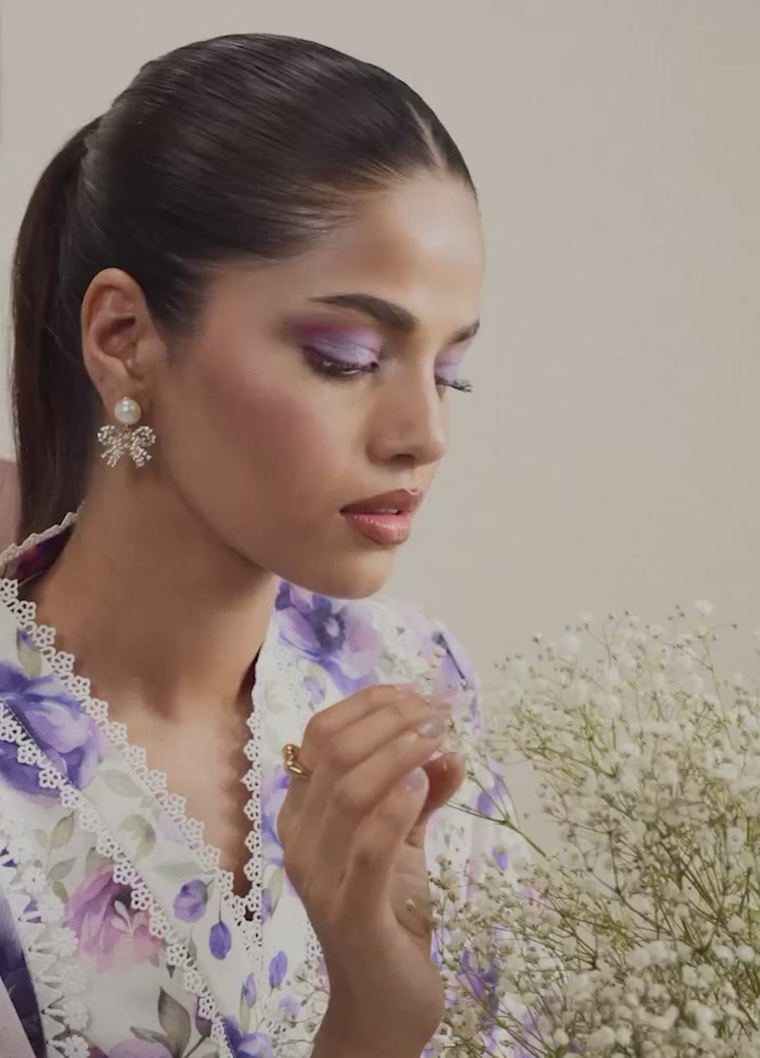 Zephyr by Ayzel Unstitched Lawn Embroidered 3 Piece Suit AAF26UZ D-7 Yara - Summer Collection