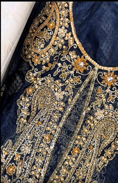 Miorah By House Of Nawab Embroidered Suit Unstitched 3 Piece HON24M D-3 Iramma A - Festive Collection