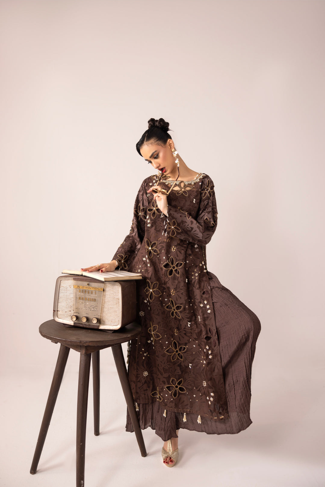 Talib-e-Johar by Ruby Suleiman Women Pret 2 Piece Molten Treasure - Formals Collection