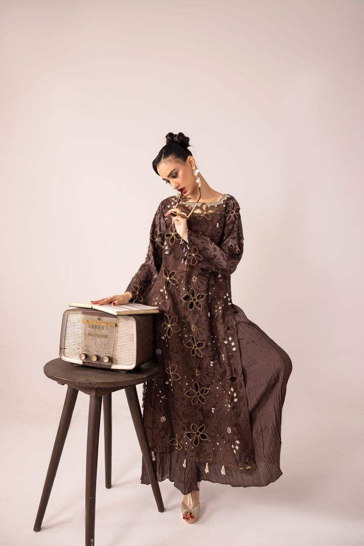 Talib-e-Johar by Ruby Suleiman Women Pret 2 Piece Molten Treasure - Formals Collection