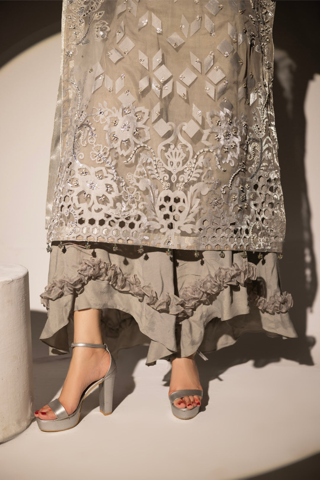 Talib-e-Johar by Ruby Suleiman Women Pret 2 Piece Silent Storm - Formals Collection