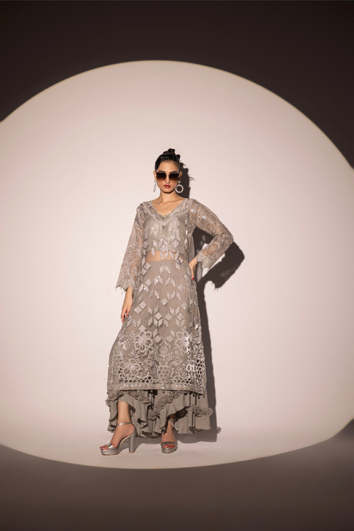 Talib-e-Johar by Ruby Suleiman Women Pret 2 Piece Silent Storm - Formals Collection