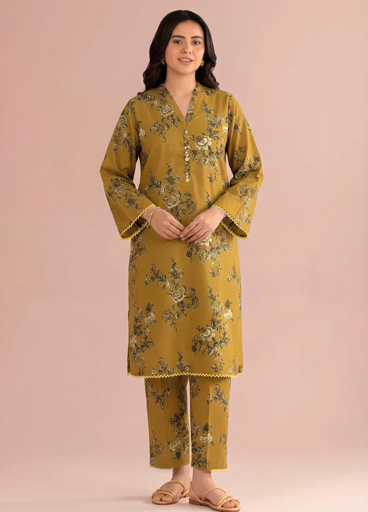 Stitching Cotton Women Pret Pure Cambric 2 Piece Printed Suit D-30 - SummerCollection