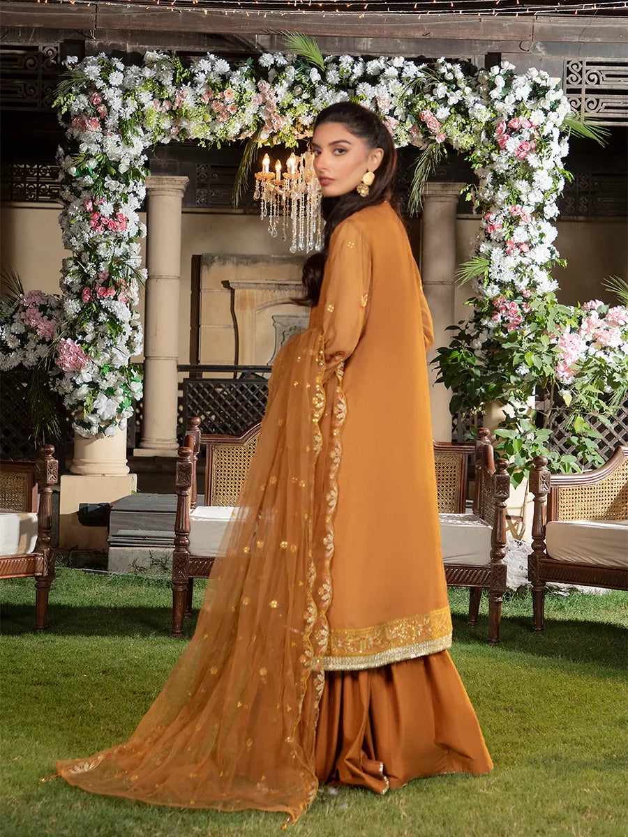 Jashn e Noor by Salitex Unstitched Embroidered 3 Piece Cotton Net SUNW7NO091 - Summer Collection