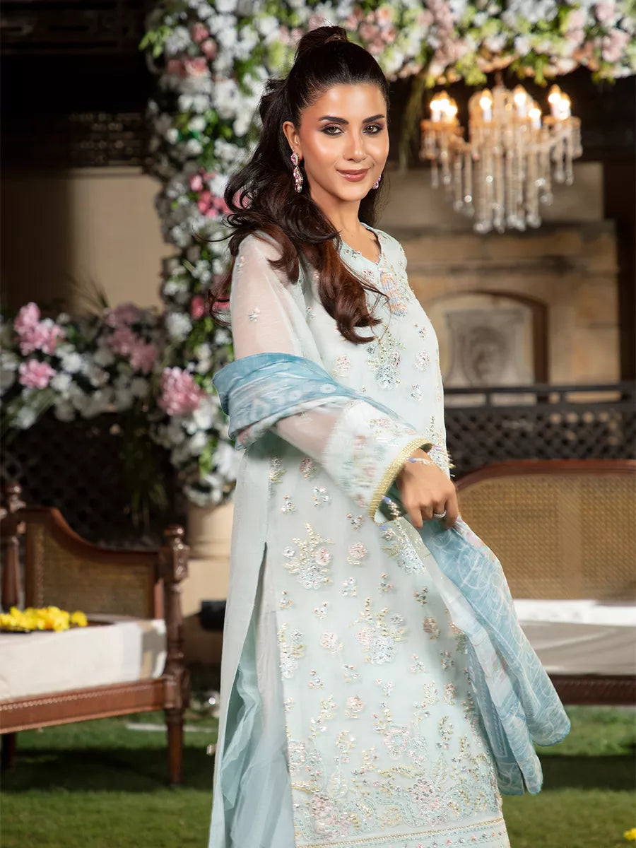 Jashn e Noor by Salitex Unstitched Embroidered 3 Piece Cotton SUNW7JI086 - Summer Collection