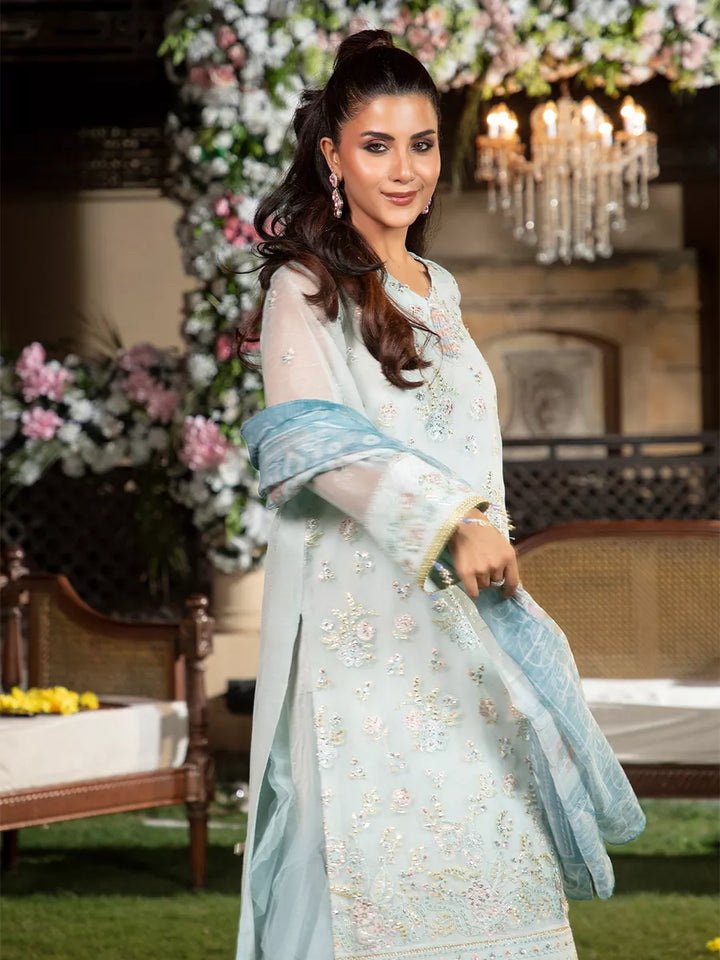 Jashn e Noor by Salitex Unstitched Embroidered 3 Piece Cotton SUNW7JI086 - Summer Collection