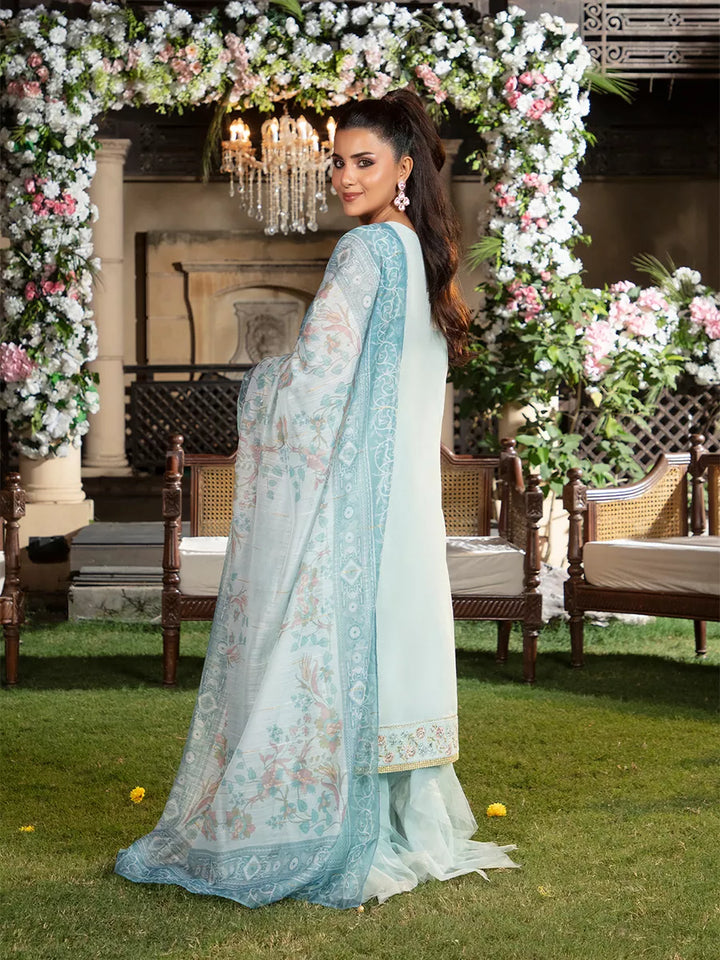 Jashn e Noor by Salitex Unstitched Embroidered 3 Piece Cotton SUNW7JI086 - Summer Collection