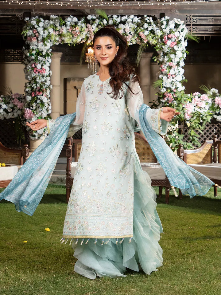 Jashn e Noor by Salitex Unstitched Embroidered 3 Piece Cotton SUNW7JI086 - Summer Collection