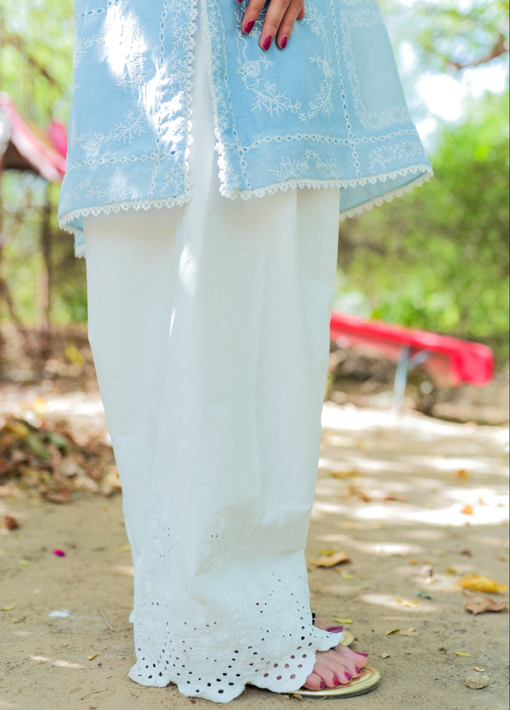 Lamha by Eman Butt RTW Embriodered Chikankari Cotton 2 Piece Subha - Summer Collection