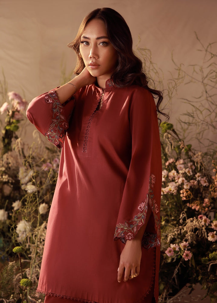 Sahar Women Embroidered Cambric 2 Piece Suit Blossom - Casual Collection