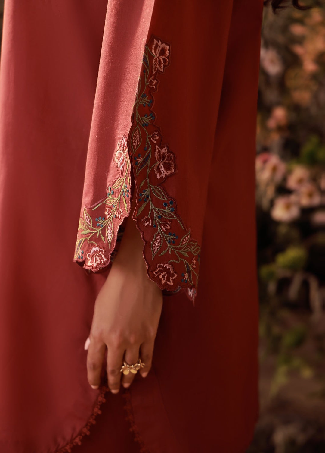 Sahar Women Embroidered Cambric 2 Piece Suit Blossom - Casual Collection
