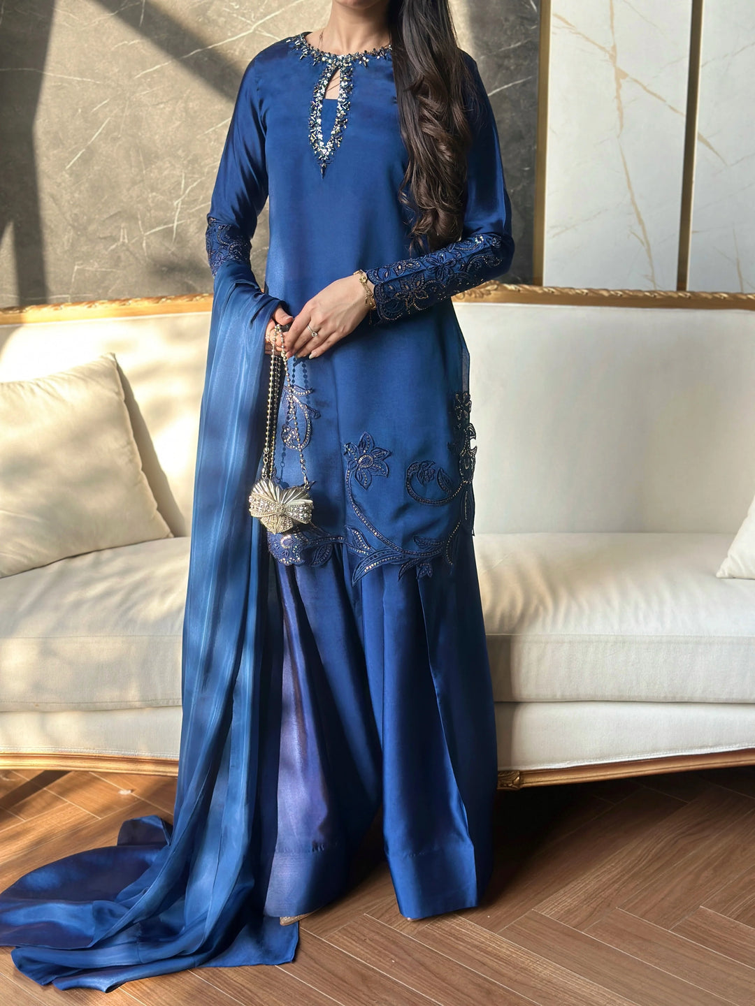 Scherezade Women RTW Embroidered 3 Piece Suit NORAH - SCHEREZADE - Festive Collection