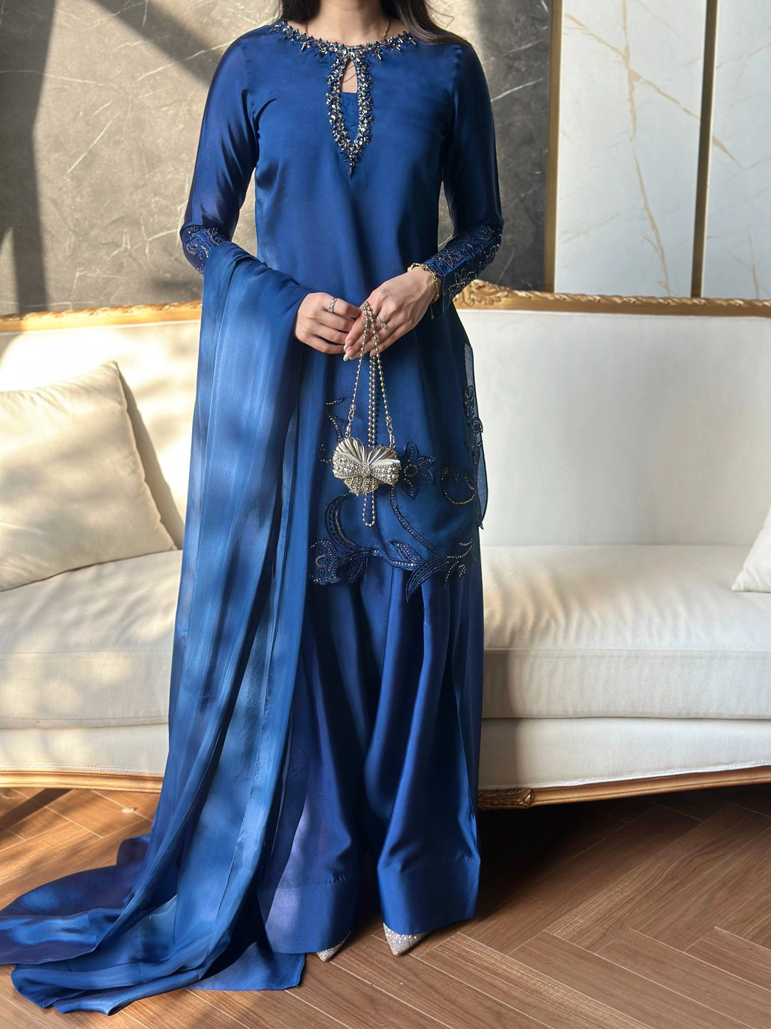 Scherezade Women RTW Embroidered 3 Piece Suit NORAH - SCHEREZADE - Festive Collection