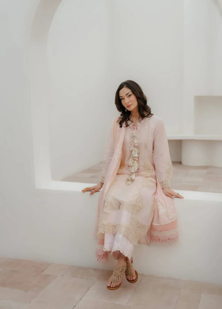 Manara by Maria RTW Embroidered Chiffon 3 Piece Suit FREESIA Festive Collection