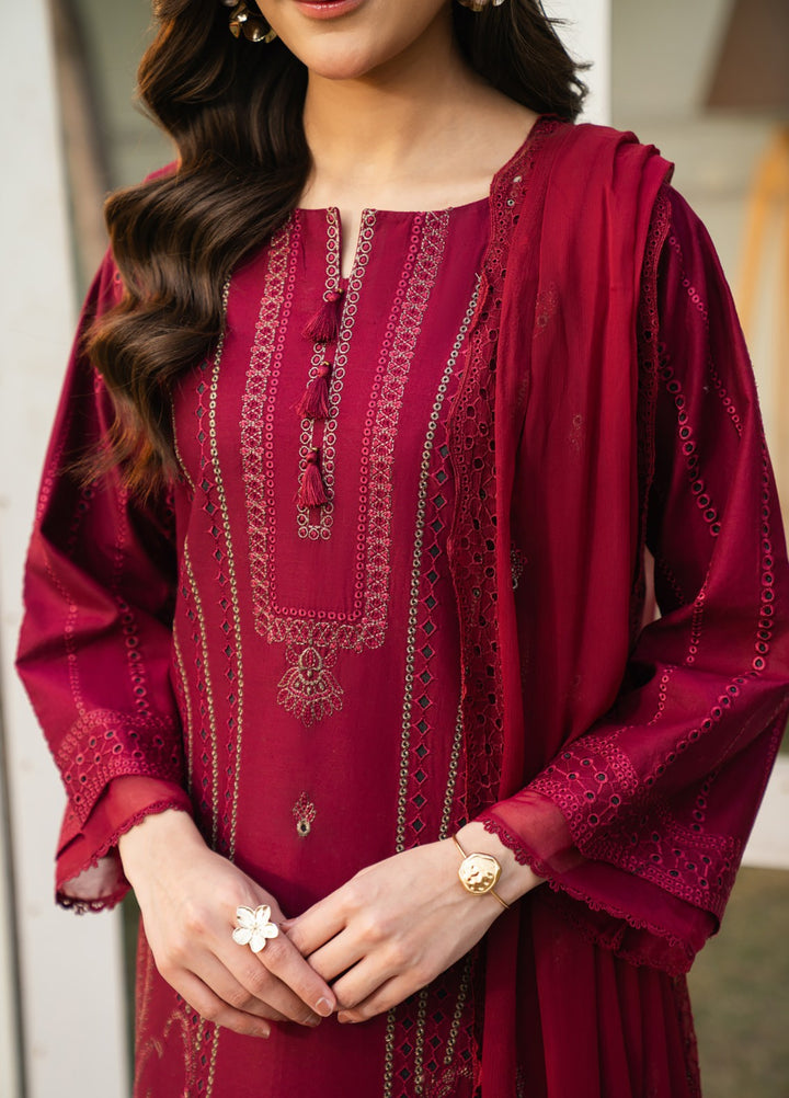 Pashmire Women RTW Embroidered Swiss Lawn 3 Piece Suit Afreen - Festive Collection