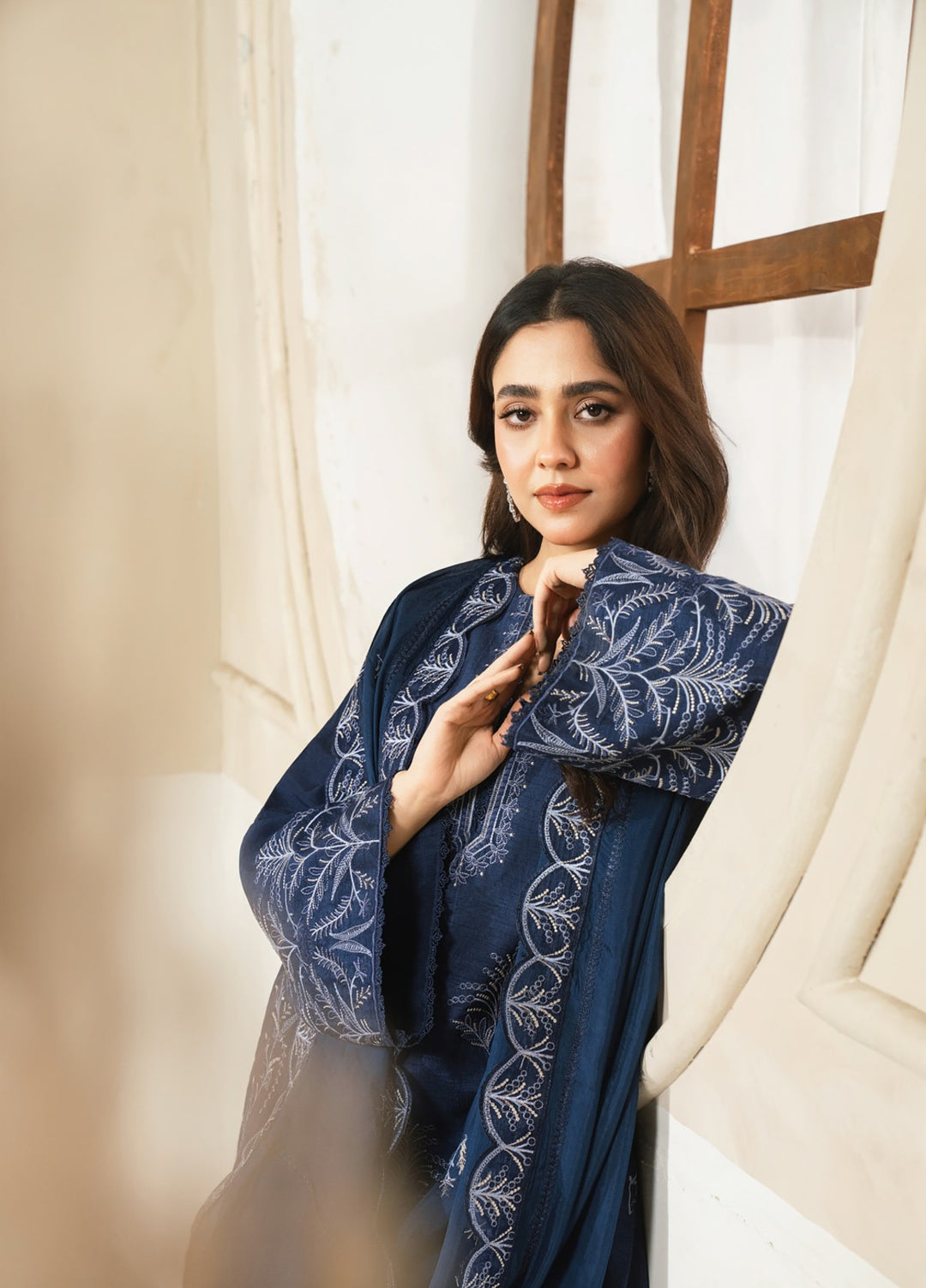 Pashmire Women RTW Embroidered Raw Silk 3 Piece Suit Fanaa - Casual Collection