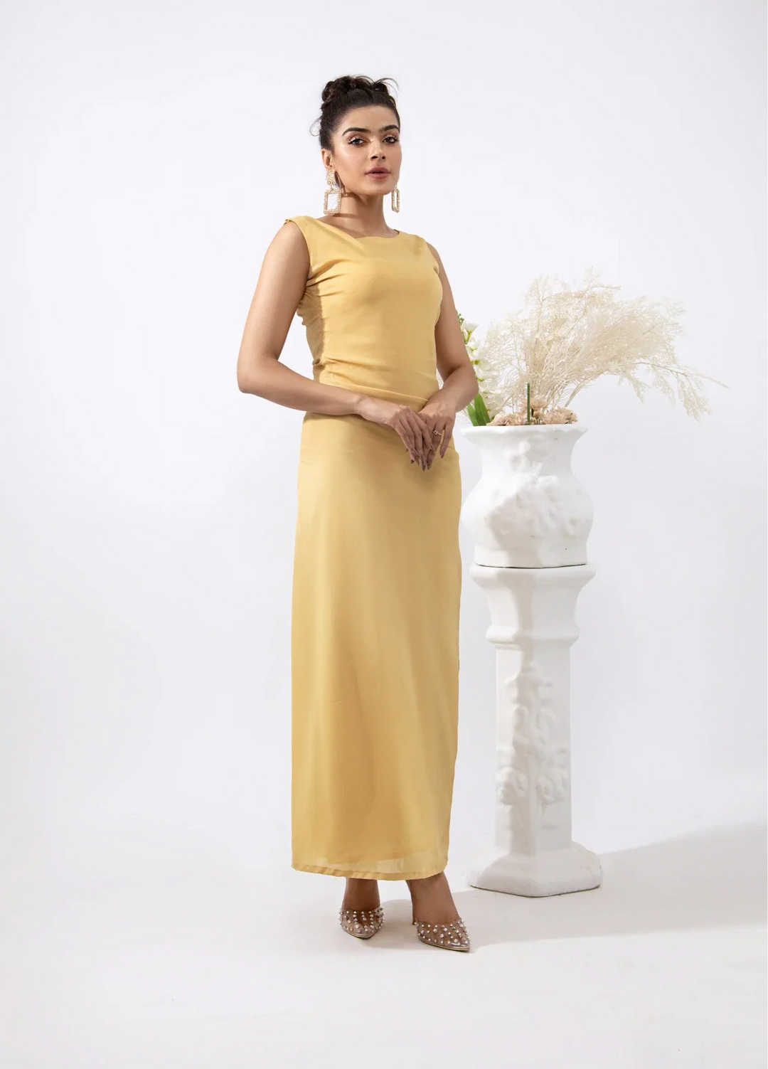 Mehr by Syah Women RTW Solids Grip 1 Piece Suit Triple Pleats Festive Collection