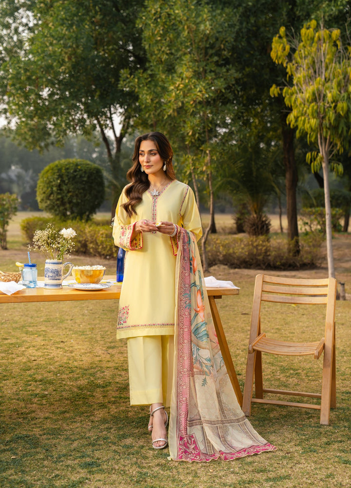 Pashmire Women RTW Embroidered Swiss Lawn 3 Piece Suit Mehrun - Festive Collection