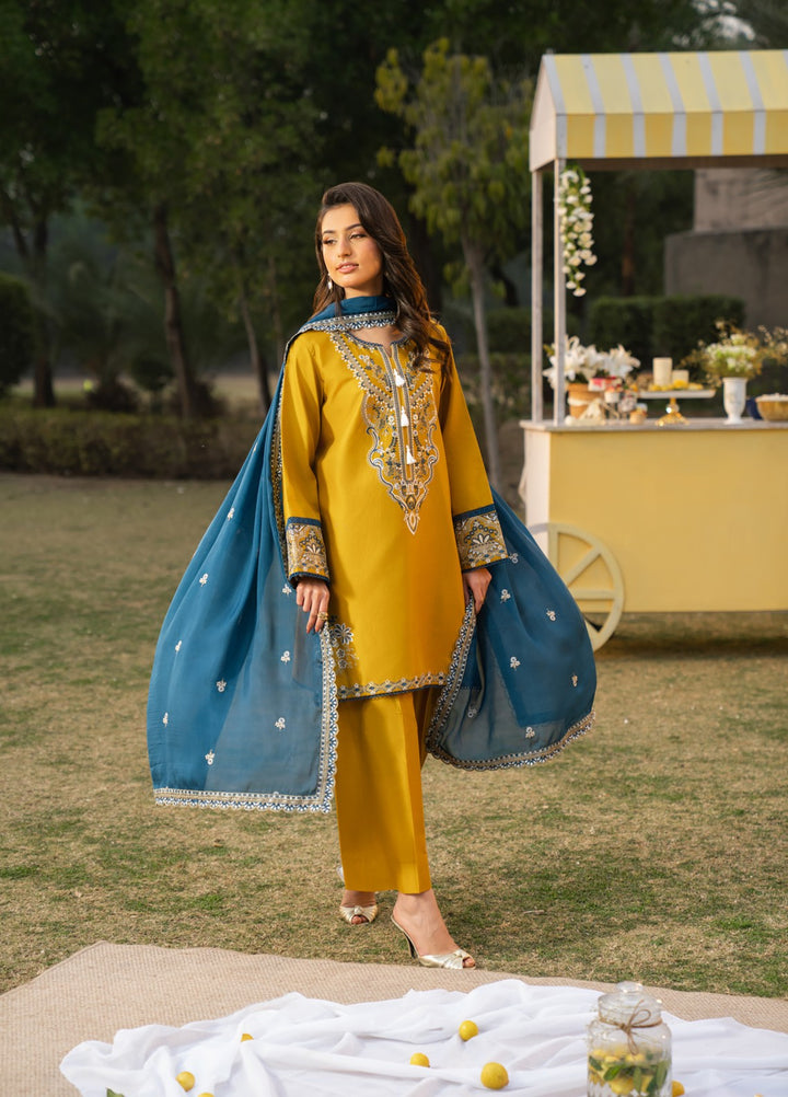 Pashmire Women RTW Embroidered Swiss Lawn 3 Piece Suit Nayab - Festive Collection