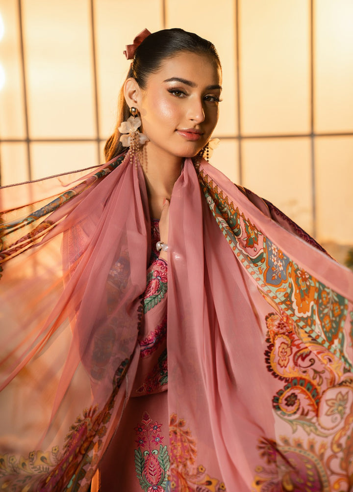 Pashmire Women RTW Embroidered Raw Silk 3 Piece Suit Subha - Casual Collection