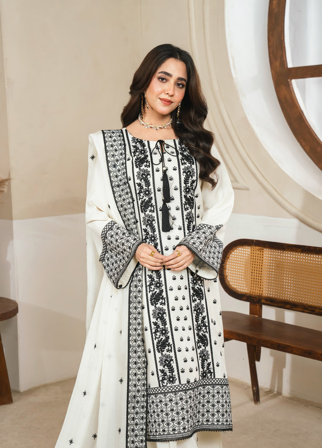 Pashmire Women RTW Embroidered Swiss Lawn 3 Piece Suit Khwaab - Casual Collection