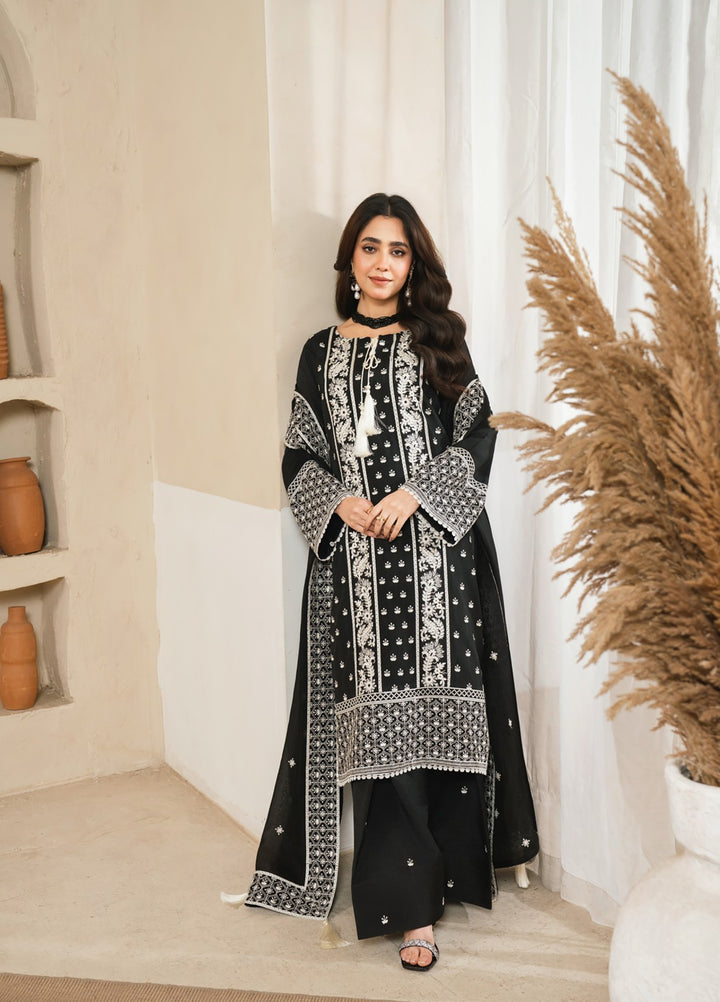 Pashmire Women RTW Embroidered Raw Silk 3 Piece Suit Jalwa - Casual Collection