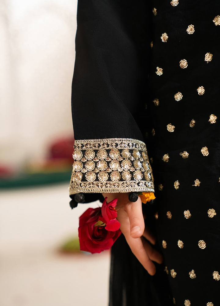 Mini Mefil by Pashmire RTW Embroidered Silk 3 Piece Suit Anaya Festive Collection