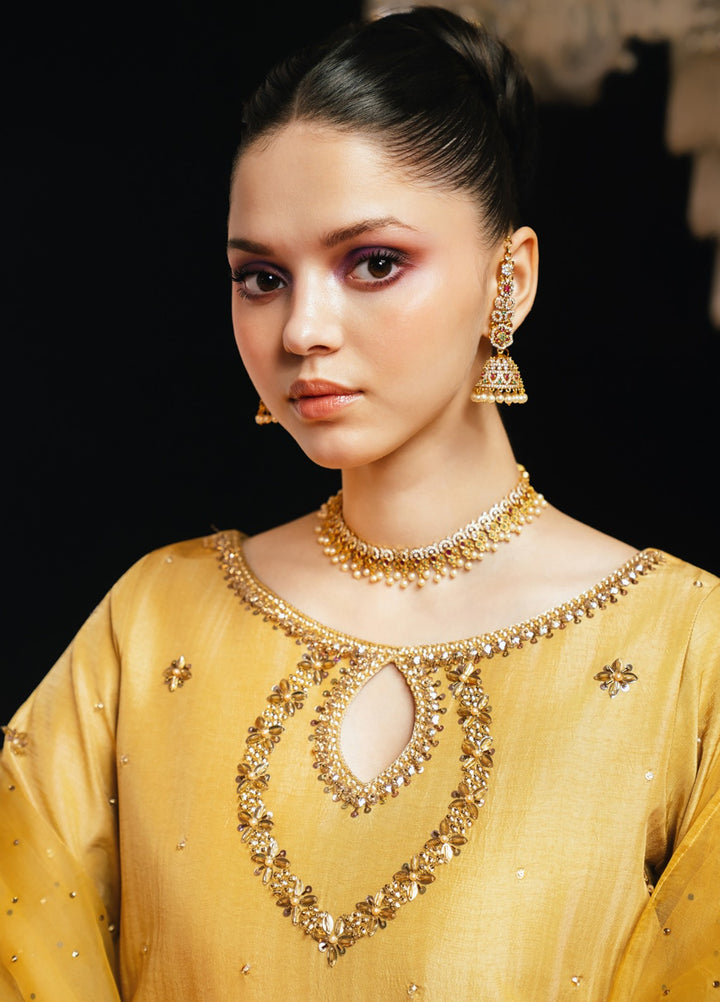 Jahanara by Pashmire Women RTW Embroidered Silk 3 Piece Suit Tabeer Wedding Collection