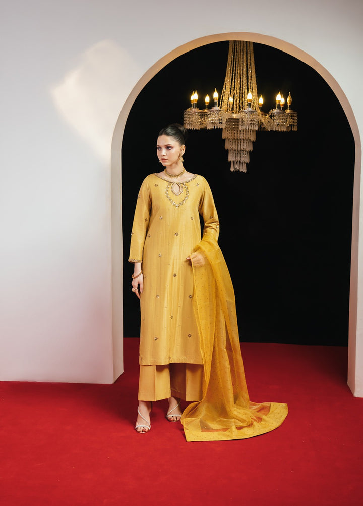 Jahanara by Pashmire Women RTW Embroidered Silk 3 Piece Suit Tabeer Wedding Collection