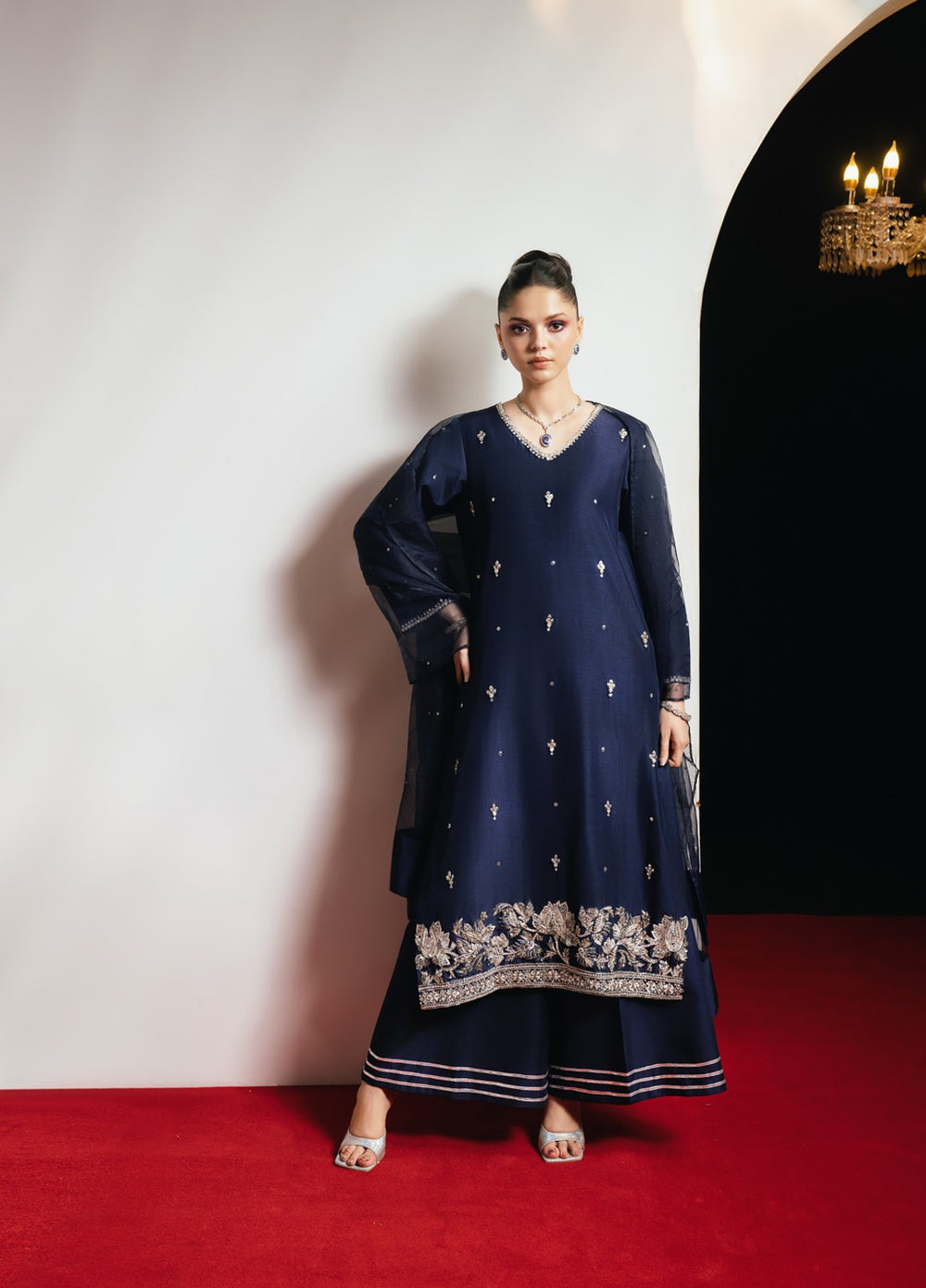 Jahanara by Pashmire Women RTW Embroidered Silk 3 Piece Suit Arzoon Wedding Collection