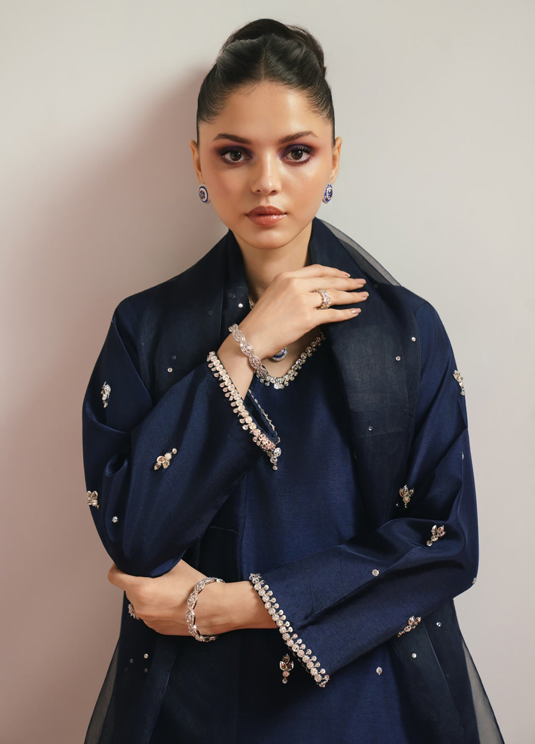 Jahanara by Pashmire Women RTW Embroidered Silk 3 Piece Suit Arzoon Wedding Collection