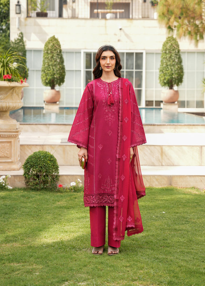 Mehrang by Pashmire RTW Embroidered Lawn Cotton 3 Piece Suit Shazmeen Casual Collection