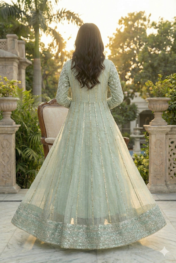 Princess by HEM Women RTW Embroidered Chiffon 3 Piece Suit Kashish Festive Collection