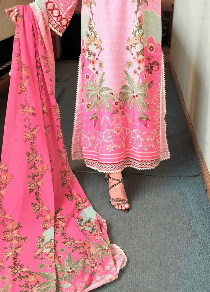 Syra's Atelier RTW Printed Lawn 3 Piece Suit Zeenia Casual Collection