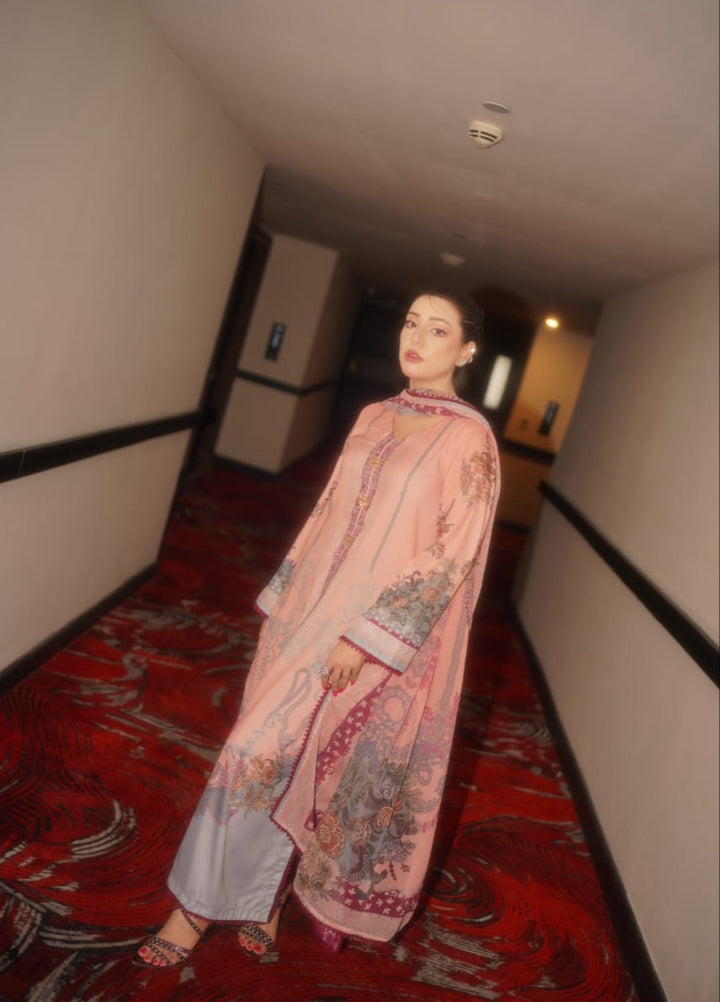 Syra's Atelier RTW Printed Lawn 3 Piece Suit Meherzaad Casual Collection