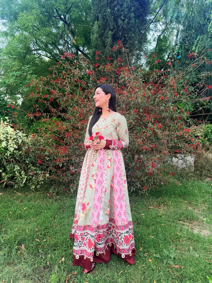 Syra's Atelier RTW Printed Lawn 3 Piece Suit Dur-e-Shewar Casual Collection