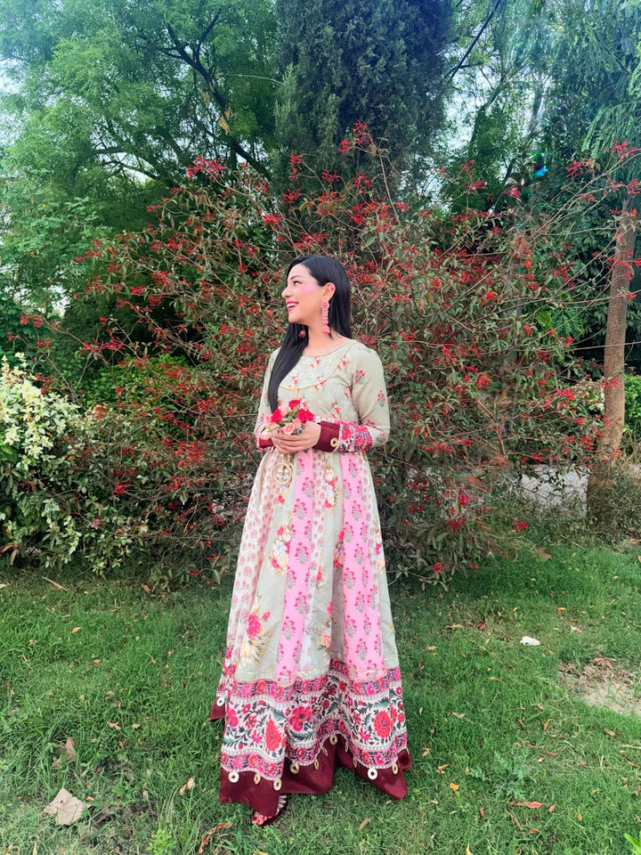 Syra's Atelier RTW Printed Lawn 3 Piece Suit Dur-e-Shewar Casual Collection
