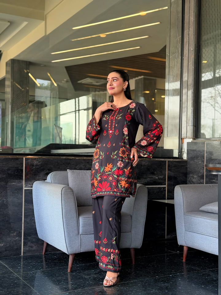 Syra's Atelier RTW Printed Swiss Lawn 2 Piece Suit Kayaa Casual Collection