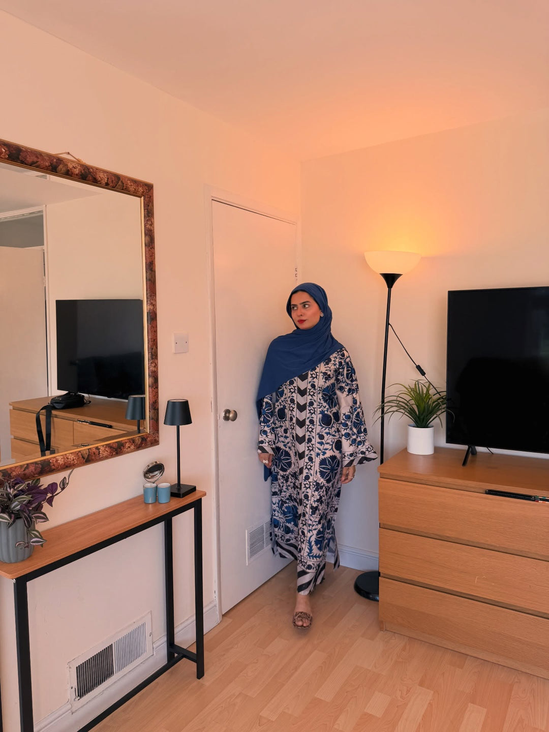 Syra's Atelier RTW Printed Lawn 1 Piece Suit Nahel Kaftan Casual Collection