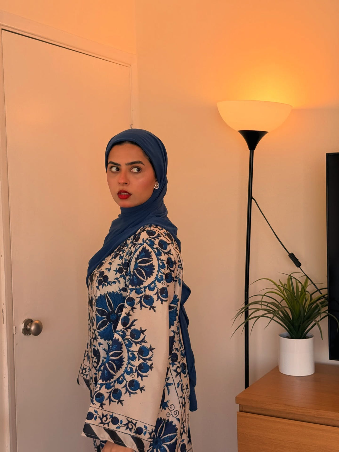 Syra's Atelier RTW Printed Lawn 1 Piece Suit Nahel Kaftan Casual Collection