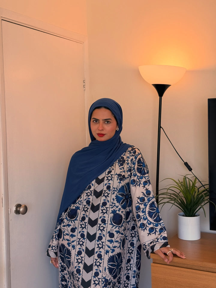 Syra's Atelier RTW Printed Lawn 1 Piece Suit Nahel Kaftan Casual Collection