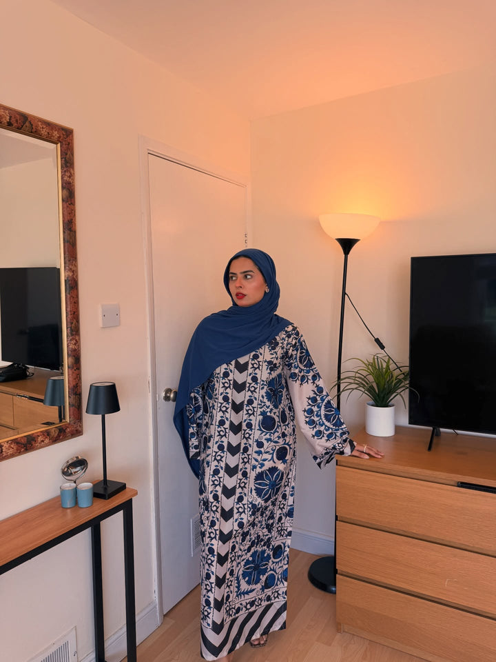 Syra's Atelier RTW Printed Lawn 1 Piece Suit Nahel Kaftan Casual Collection