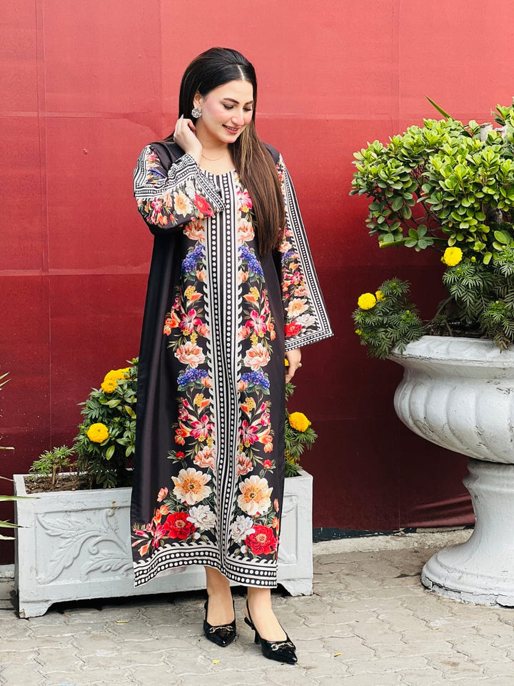 Syra's Atelier RTW Printed Grip 2 Piece Suit NERA Kaftan Casual Collection